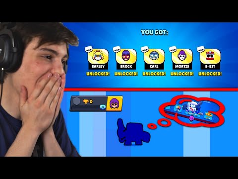 8-BIT გავხსენი 0 თასიან ექაუნთზე ??? Brawl Stars